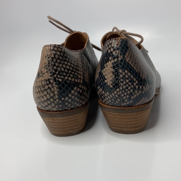 Lucky Brand Erreka pointed toe snake Skin shooties size 9 - Picture 8 of 11